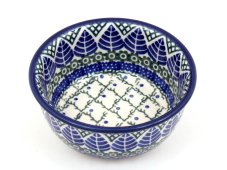 Bowl 13 cm (5") Blue Leaves