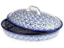 Oval Baking Dish with Lid 31 cm (12") Veronica