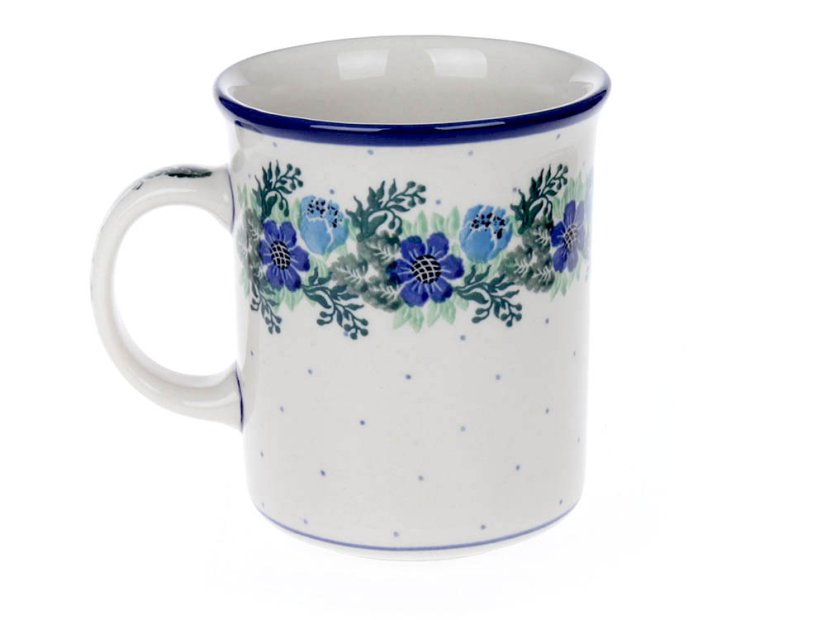 Mug CLASSIC 0,6 l (20 oz)   Blue Wreath