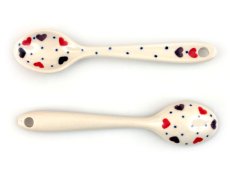 Spoon 13 cm (5") Red Hearts