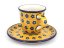 Mocca Cup with Saucer 0,06 l (2 oz)   Yellow