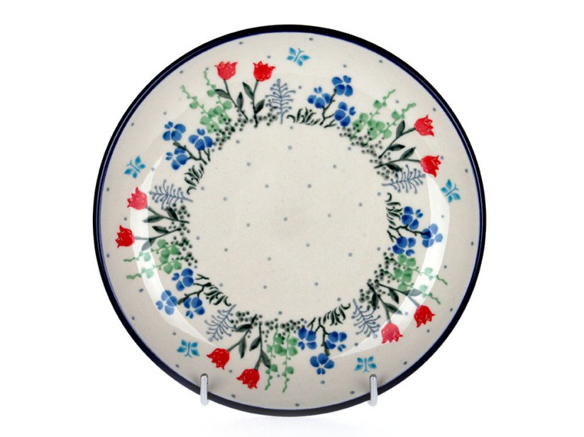 talíř desertní 18 cm   Jarní květy