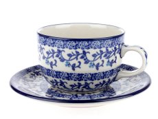 Tasse mit Untertasse 0,2 l   Ehrenpreis