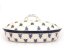 Backform mit Deckel Oval 36 cm   Lattice