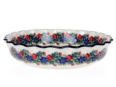 Pie Baking Dish 28 cm (11") Wreath
