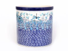 Jar for Utensil 15 cm (6") Blue Summer UNIKAT