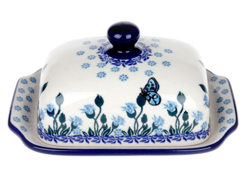 Butter Dish   Meadow Butterfly