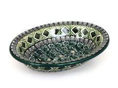 Soap Dish with Holes 14 cm (6")   Aztec Sun green