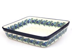 Rectangle Baking Dish 31 cm (12")   Blue Wreath