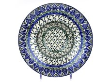 Pasta Bowl 25 cm (10")   Blue Leaves