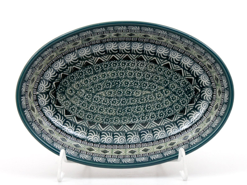 Oval Baking Dish 24 cm (9")   Aztec Sun green