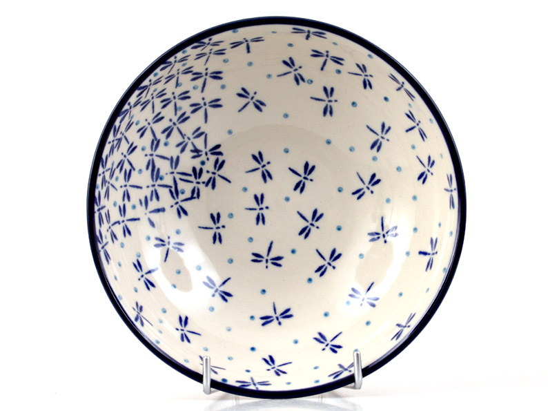 Low Bowl  17 cm (7")   Damselfly