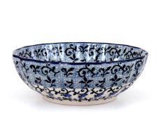 Wellenrandschale 12 cm   Bewölkt