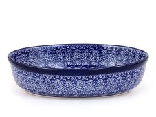 Auflaufform oval 24 cm   Spitze