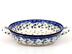 Auflaufform rund mit Henkel 25 cm Garland