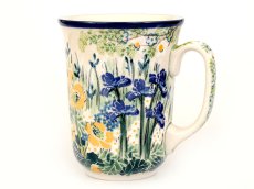 Henkelbecher ART 0,5 l   Iris UNIKAT