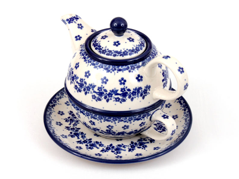 One-cup Teapot 0,6 l+0,25 l   Sweet Home