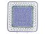 Square Platter 28 cm (11")   Lily of the Valley