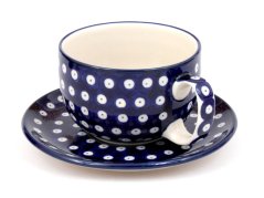 Cup with Saucer 0,35 l (13 oz)   Fish Eyes