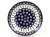 Shallow Plate 25 cm (10")   Peacock