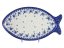 talíř "ryba" 35 cm   Zima