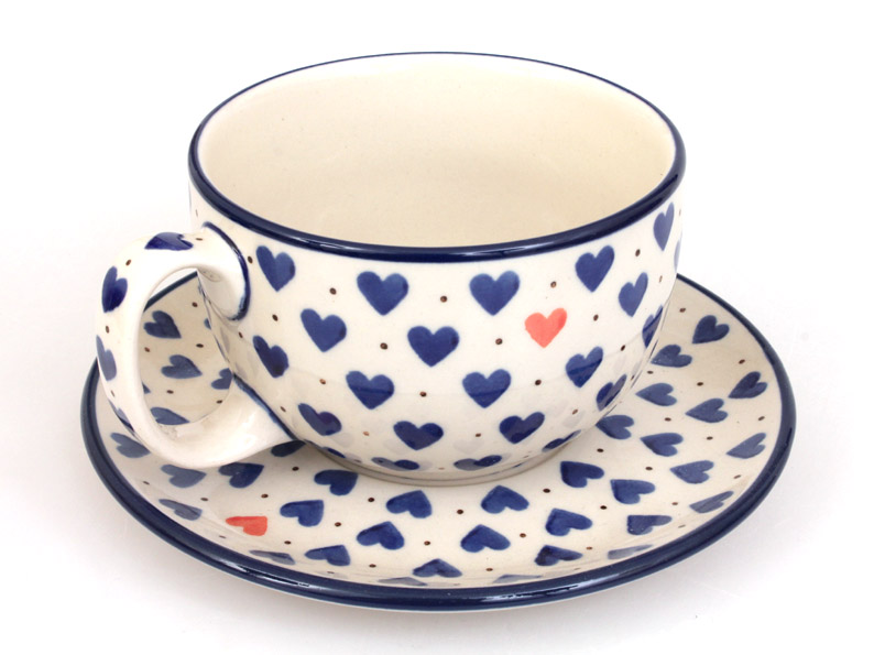 Cup with Saucer 0,35 l (13 oz)   In Love