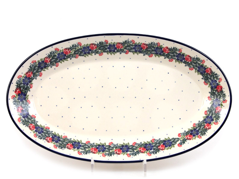 ovál servírovací velký 45 cm   Věnec