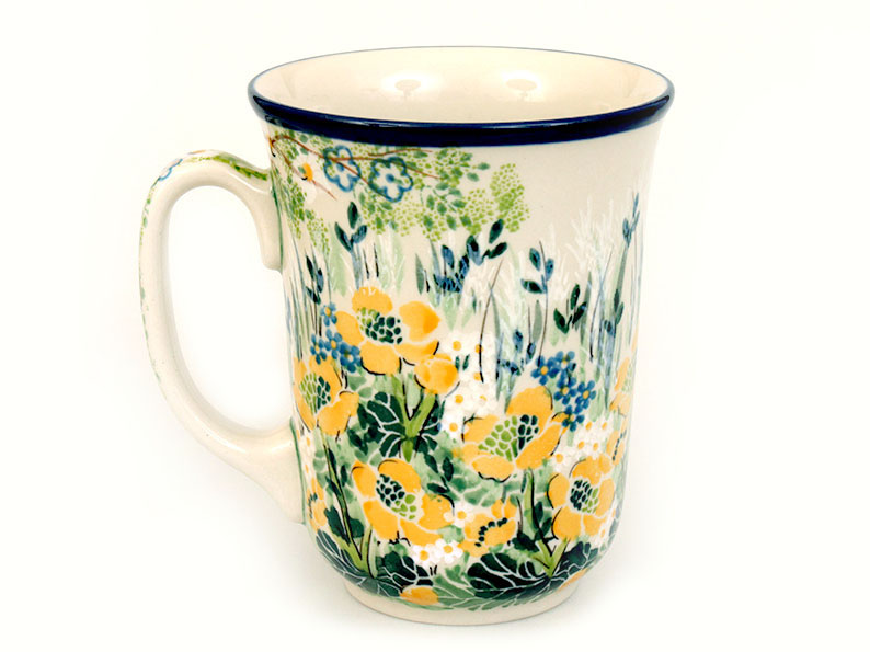 Mug ART 0,5 l (17 oz)   Iris UNIKAT