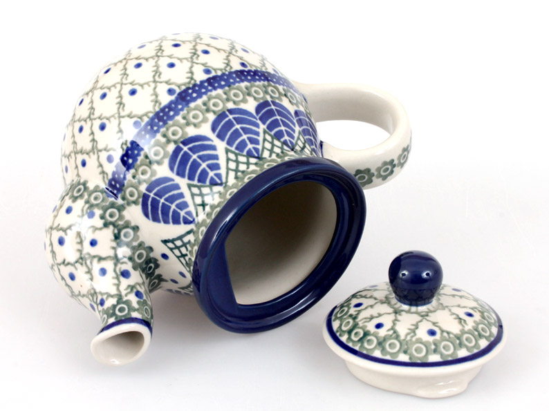 Teapot 0,6 l (20 oz)   Blue Leaves