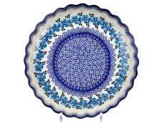 Pie Baking Dish 29 cm (11") Blue Rose