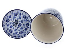 Flower Pot with Saucer   Dragonfly