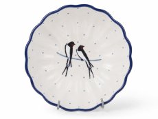 miska vlnitá 12 cm Vlaštovky UNIKÁT