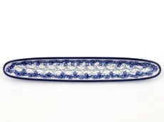 miska na olivy menší 25 cm Bílá krajka