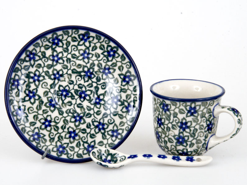 Mocca Cup with Saucer 0,06 l (2 oz)   Lobelia