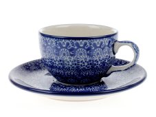 Tasse mit Untertasse 0,1 l   Spitze