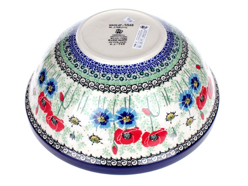 mísa KLASIK velká 27,5 cm   Letní kvítí  UNIKÁT