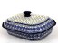 Baking Dish with Lid 31 cm (12")   Blue Leaves