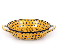 Round Baking Dish 25 cm (10") Yellow