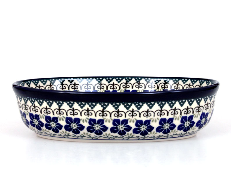 Oval Baking Dish 24 cm (9")   Flax Flower