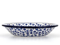 talíř hluboký 21 cm   Blue Confetti