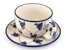 Tasse mit Untertasse 0,35 l   Lattice
