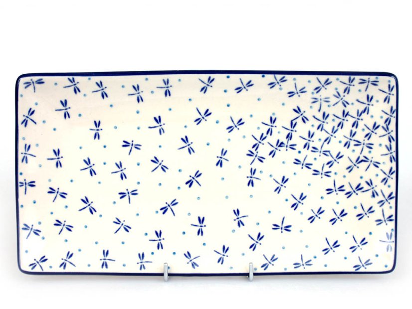 Large Platter for Sushi   Damselfly