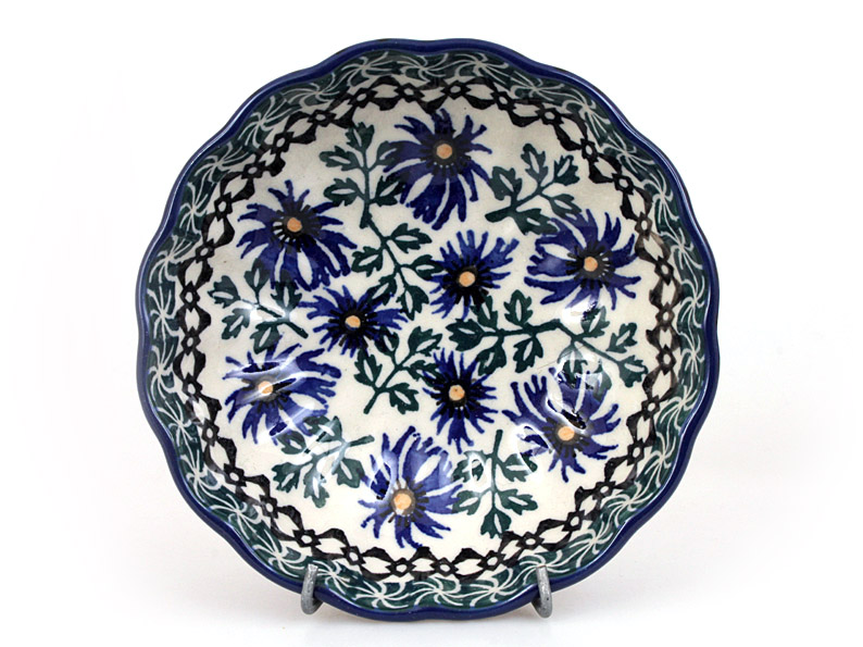Corrugated Bowl 12 cm (5")   Cornflower