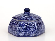 Jar with Lid 10 cm (4")   Lace
