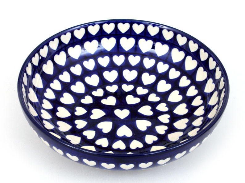 Low Bowl  22 cm (9")   Hearts