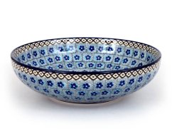 Low Bowl  22 cm (9")   Forget-me-not