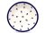 Suppenteller 21 cm   Heidelbeere