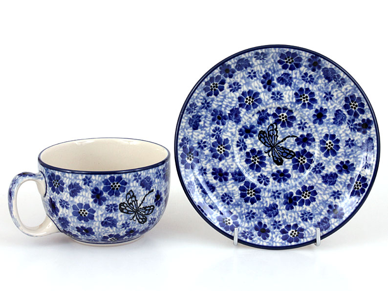 Cup with Saucer 0,35 l (13 oz)   Dragonfly