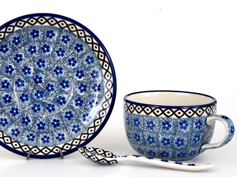 Cup with Saucer 0,2 l (7 oz)   Forget-me-not