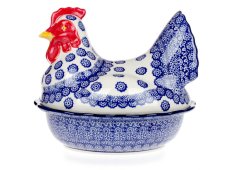 dóza slepice   Krajka